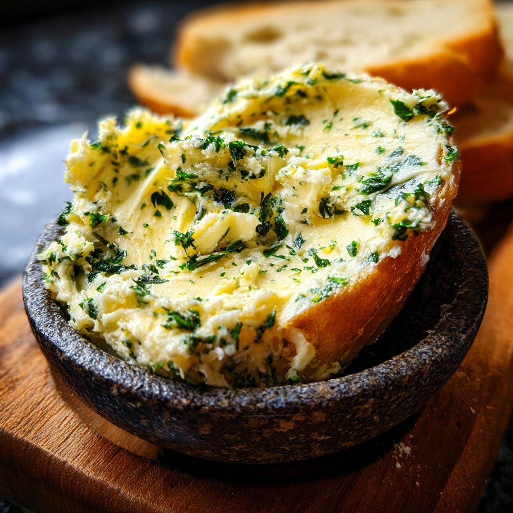 Kräuterbutter Mit Knoblauchöl