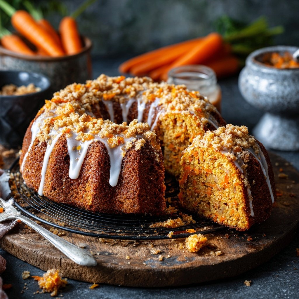 Karottenkuchen Mit Apfelmus