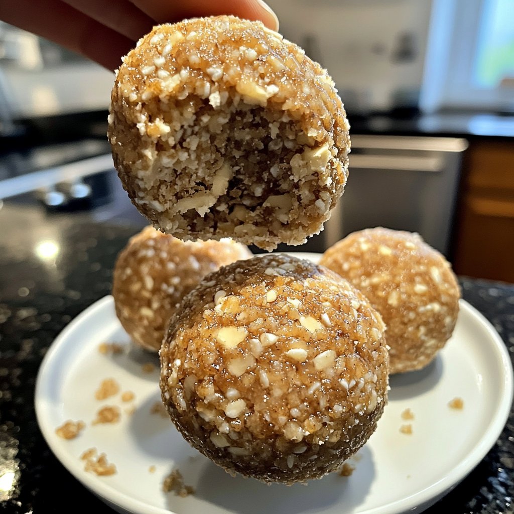 Protein Bällchen mit Vanille