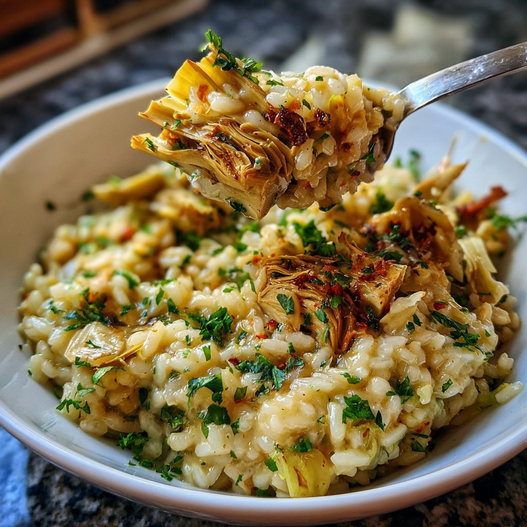 Risotto mit Artischocken