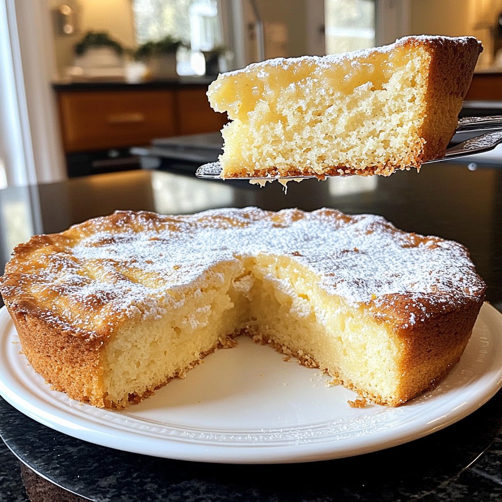 Lockerer Zitronenkuchen für Gäste