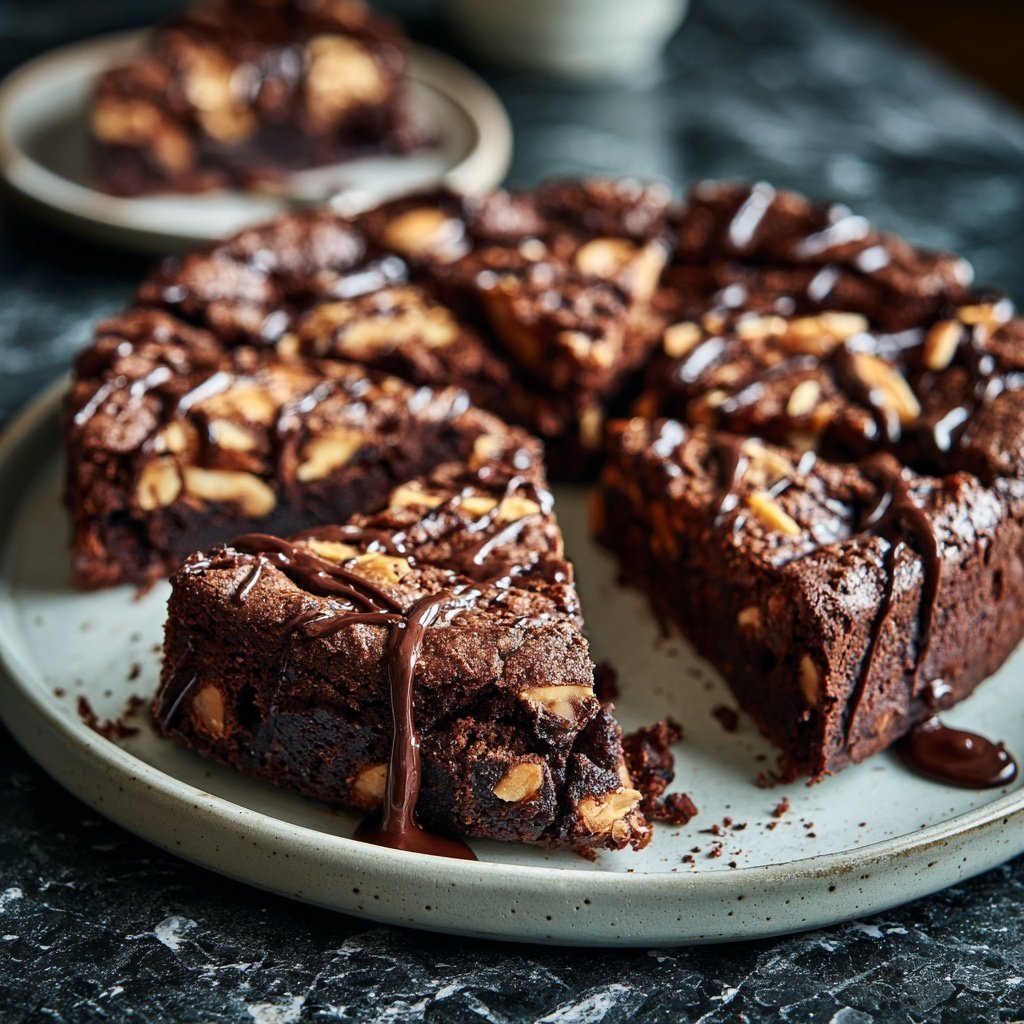 Gesunder Schokoladenkuchen ohne Zucker