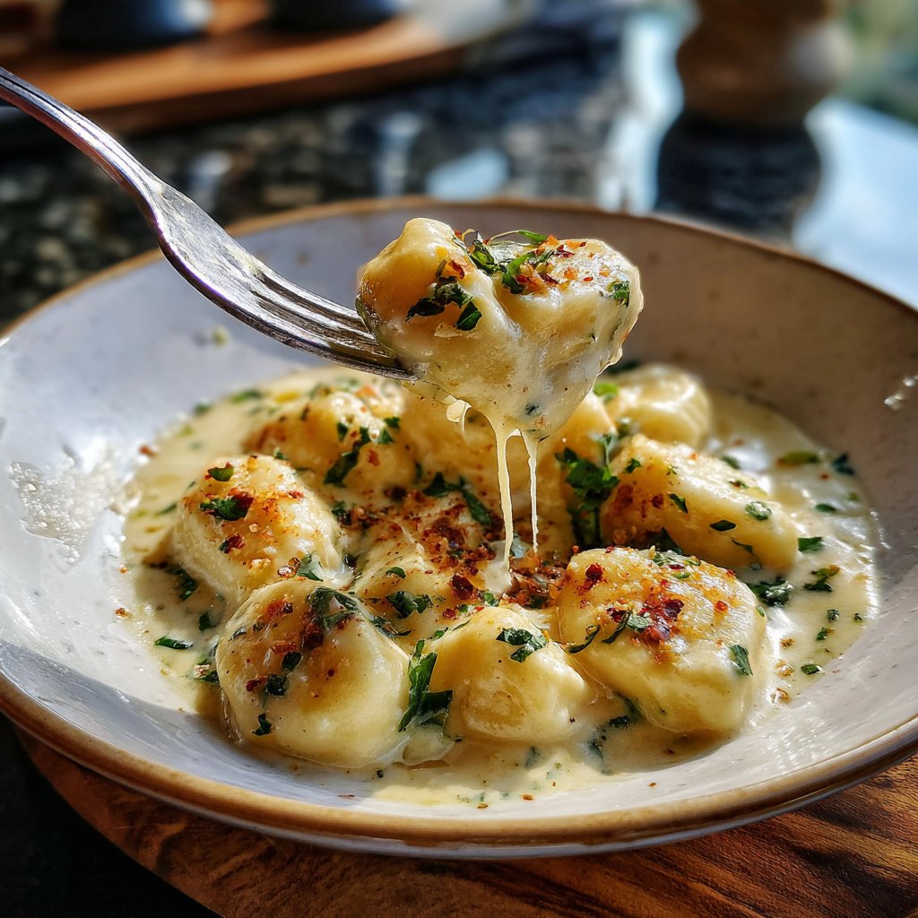 Gnocchi mit Trüffelcreme für Paare