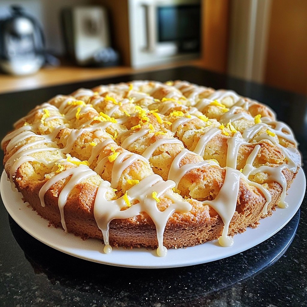 Zitronenkuchen für Kaffeezeit