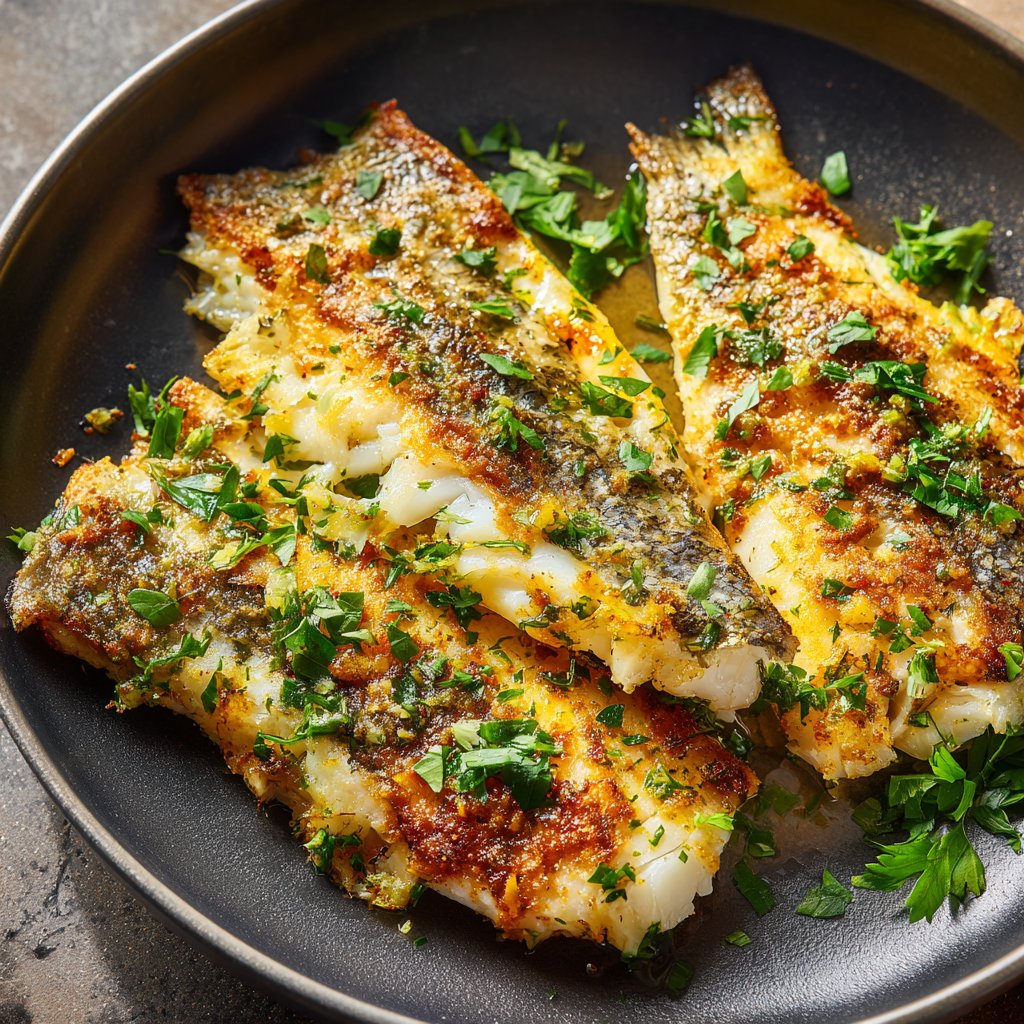 Kalorienarmes Fischgericht