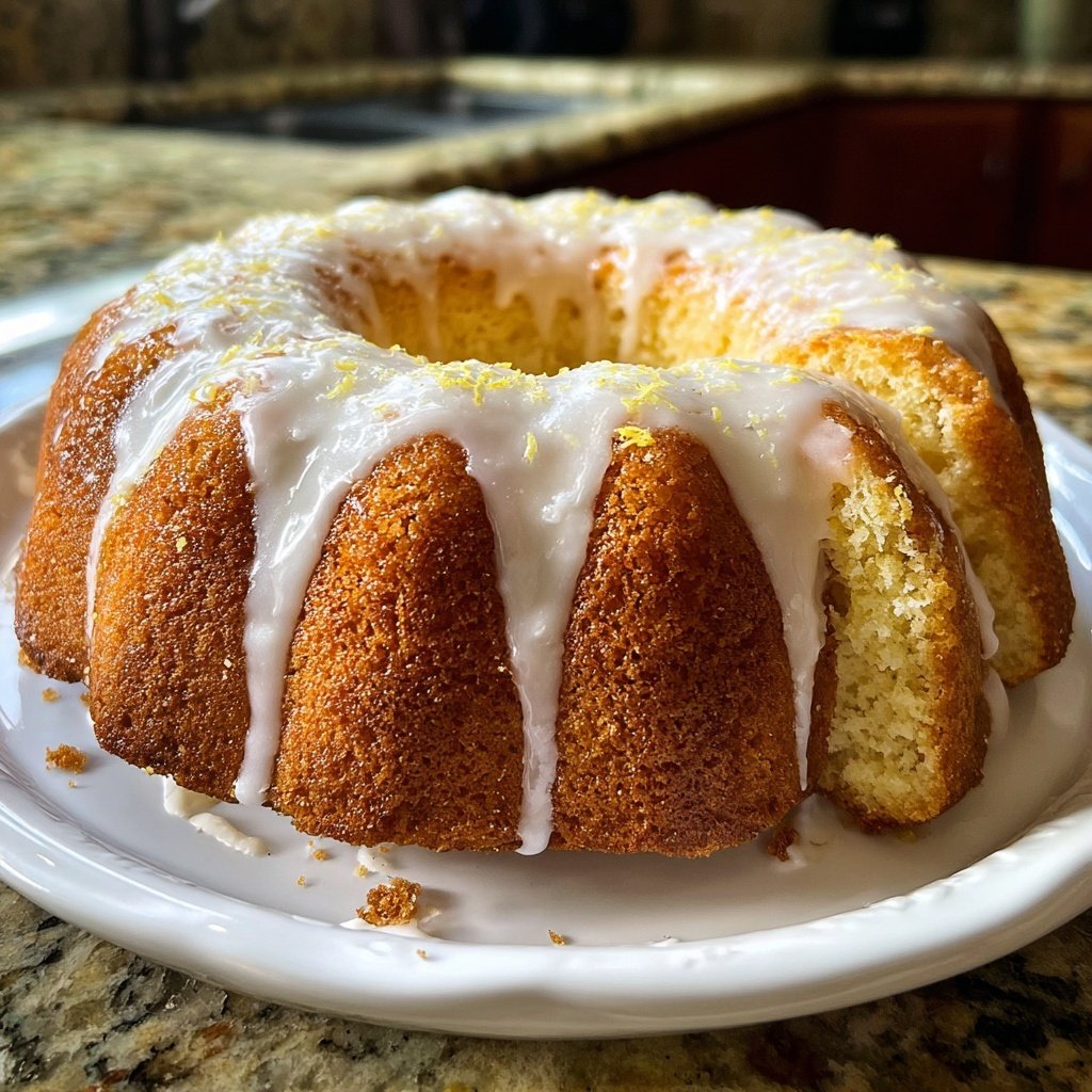 Zitronenkuchen saftig