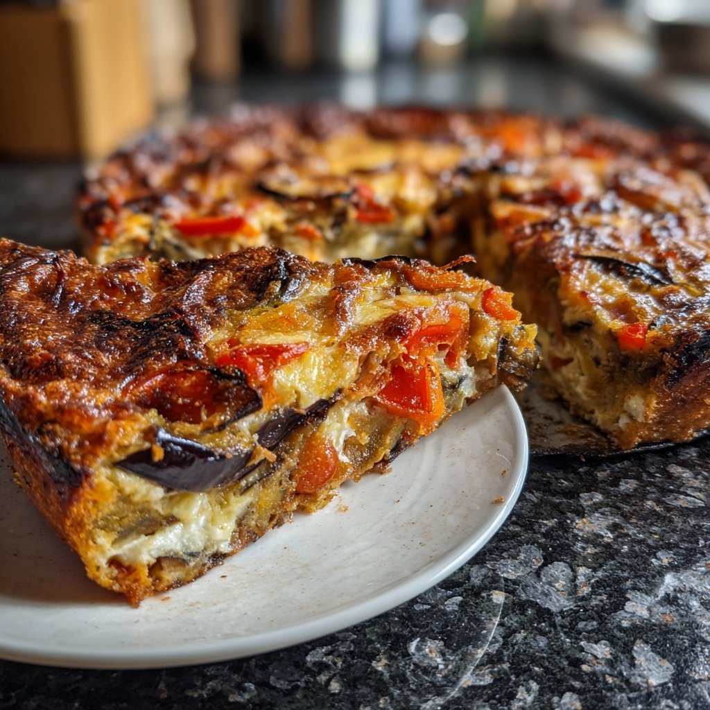 Gemüseauflauf mit Aubergine