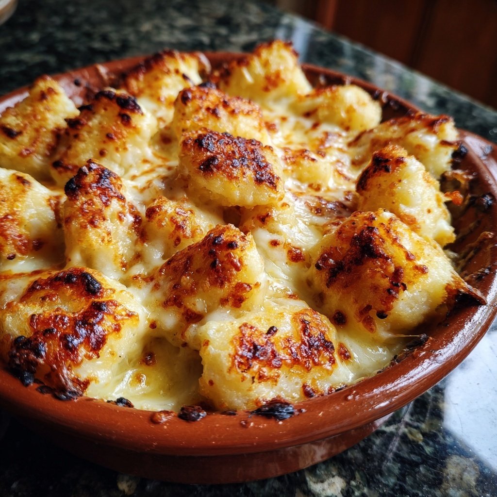Gnocchi aus dem Ofen mit Käse