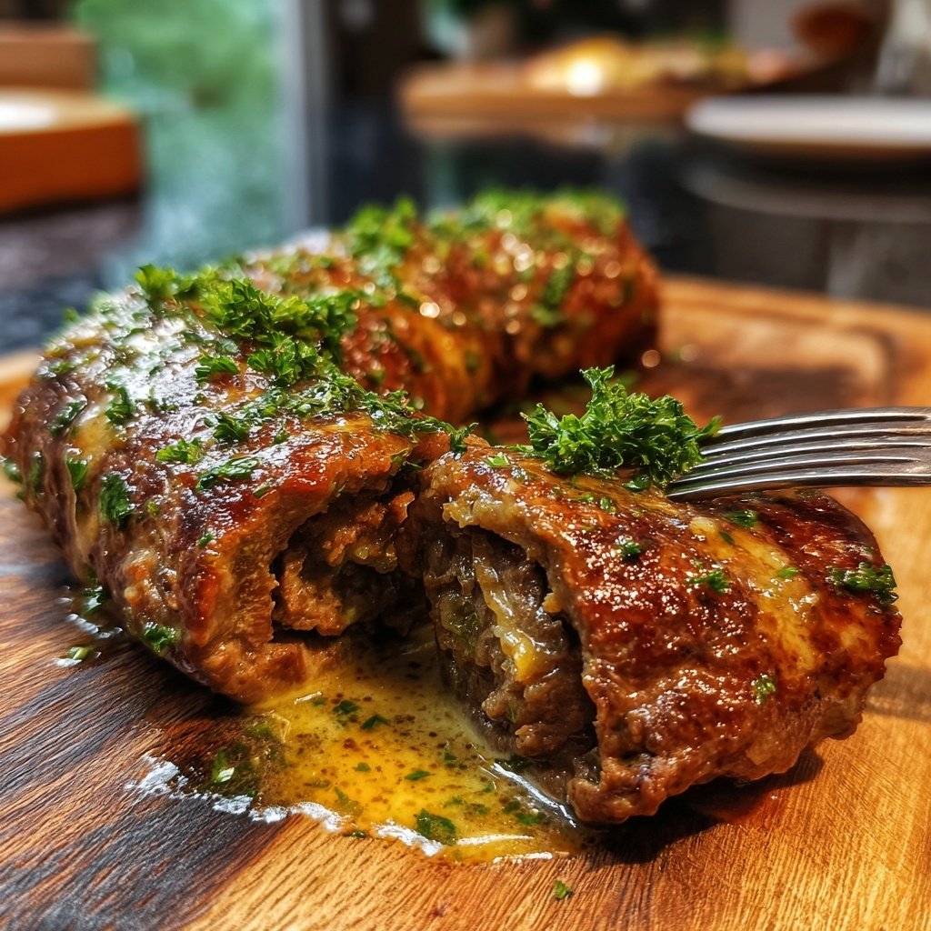 Hausmannskost Rinderrouladen mit Rahmsoße