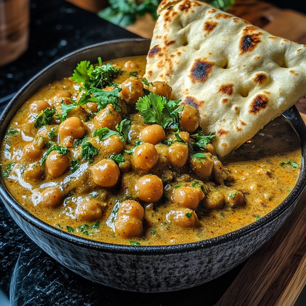 Indisches Kichererbsencurry