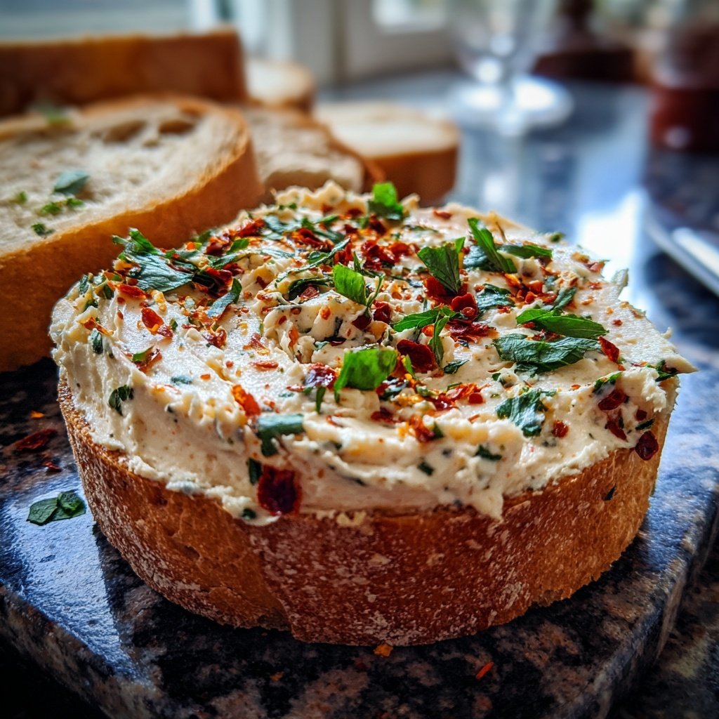 Kräuterbutter Mit Chili Flocken